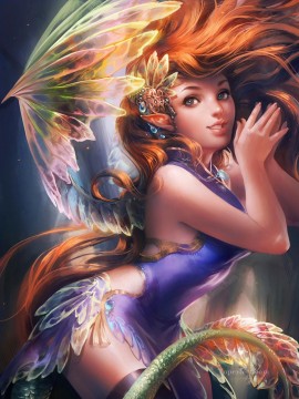 妖精 Painting - sd064cD 子供のための現代の卸売妖精